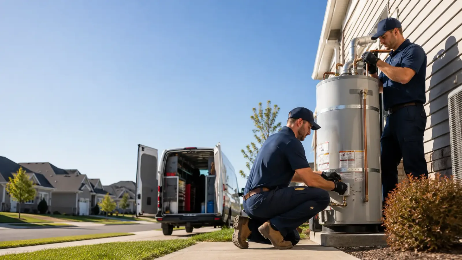 Water Heater Installation in New Freeport, PA